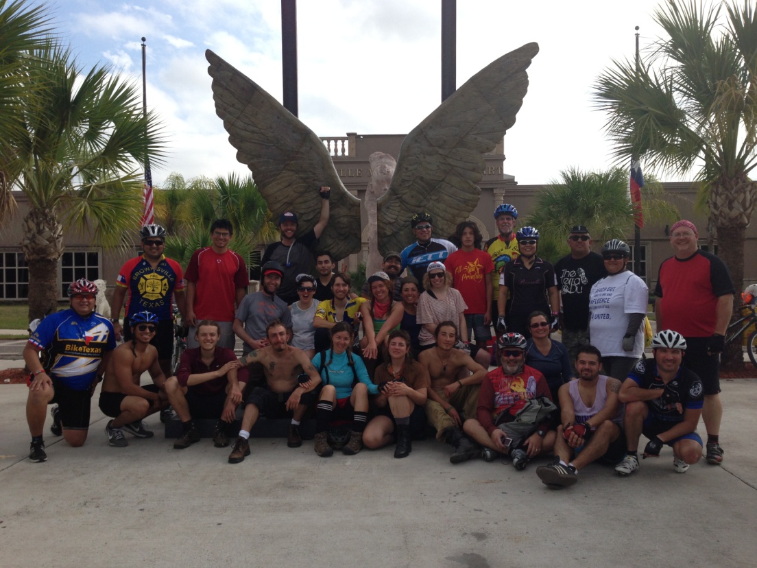Bikes Across Borders visit our Warmshowers host