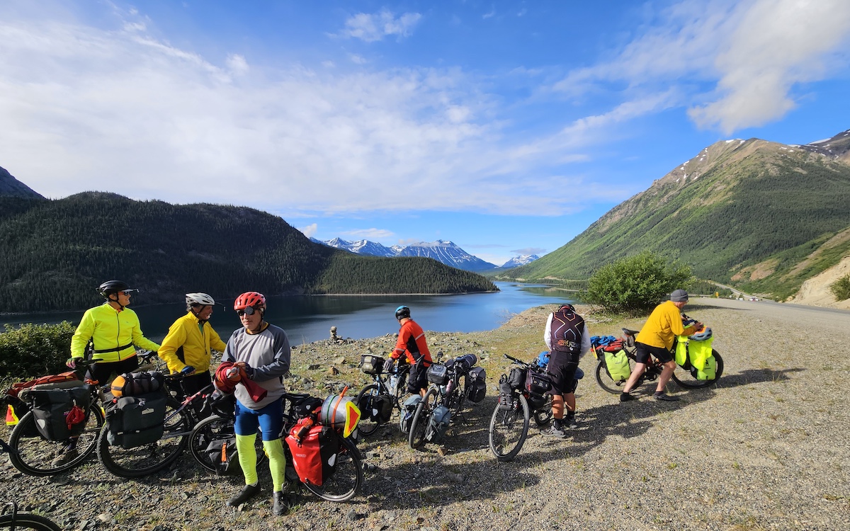Adventure Cycling's Alaska Golden Circle guided cycling tour