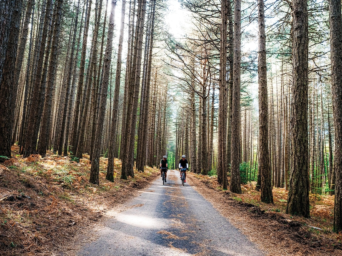 new italian bicycle touring route