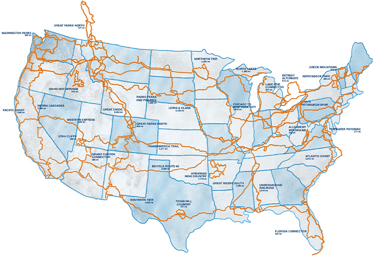 Routes and Maps | Adventure Cycling 