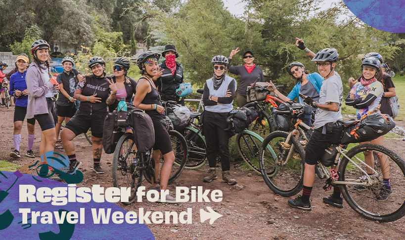 Join a Bike Travel Weekend trip