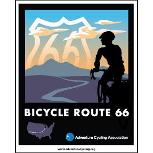 Bicycle Route 66 Map Set
