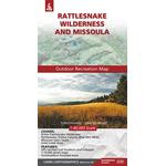 Cairn Cartographics Rattlesnake Wilderness & Missoula Outdoor Recreation Map