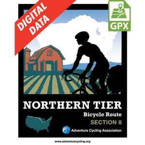 Northern Tier Section 8 GPX Data
