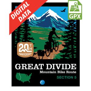 Great Divide Mountain Bike Route, Section 5 GPX Data