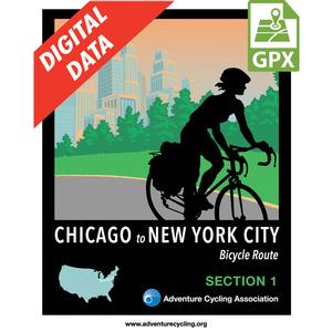 Chicago to New York City Section 1 GPX Data