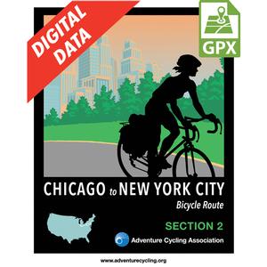 Chicago to New York City Section 2 GPX Data