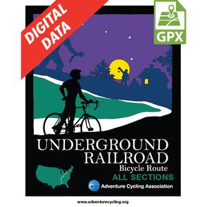 Underground Railroad Map Set GPX Data