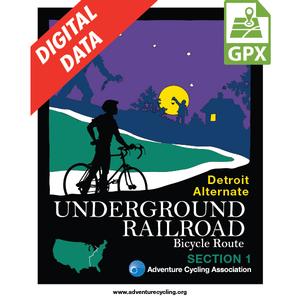 Underground Railroad Detroit Alternate Section 1 GPX Data