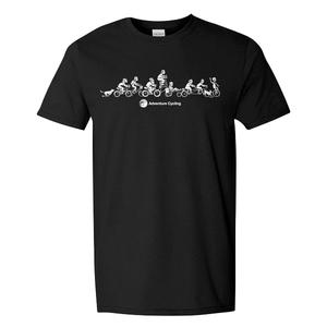 Adventure Cycling Association Never Stop Cycling T-Shirt