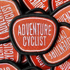 Adventure Cyclist iron-on patch