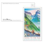 Adventure Cycling Association Going to the Sun Road Post Card