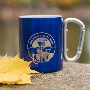 Adventure Cycling Association Carabiner Handle Coffee Mug
