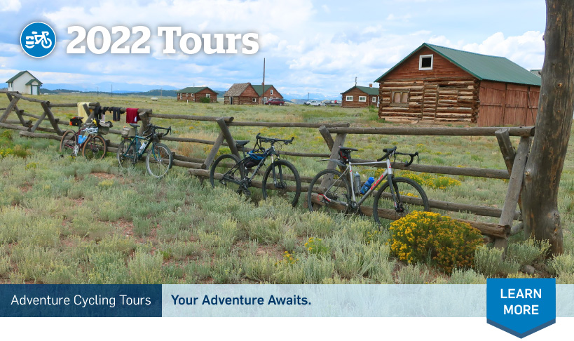 Featured Adventure Cycling guided bicycle tours for the 2022 season.