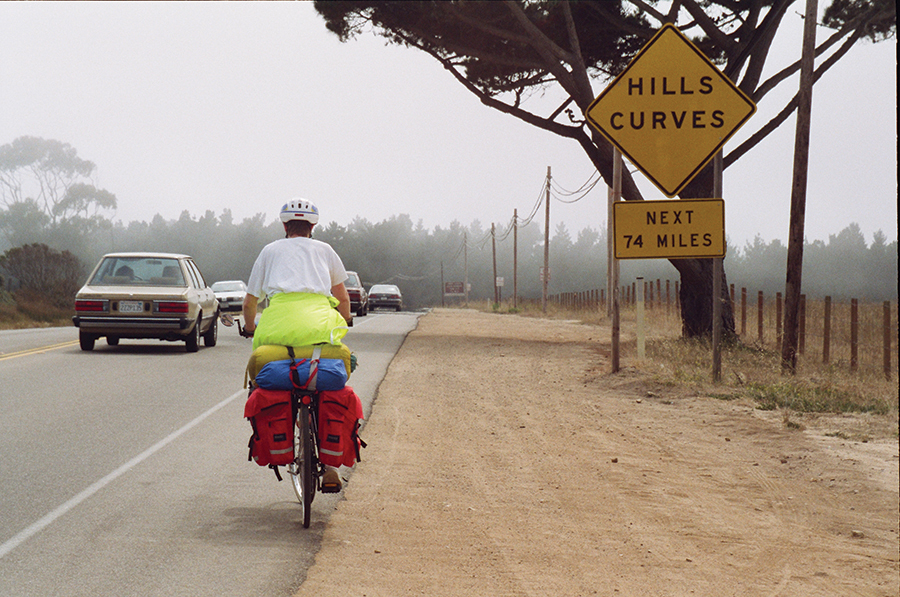 A 1990s bike tour on the Pacific Coast