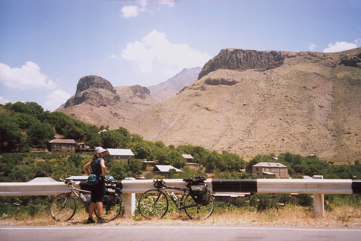 bike touring armenia
