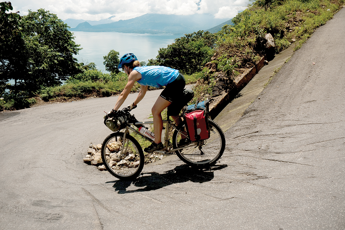 Bicycle touring in Guatemala