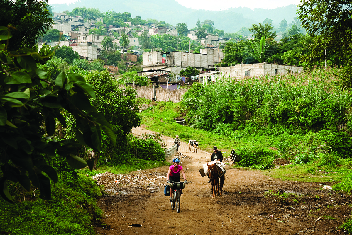 Bicycle touring in Guatemala