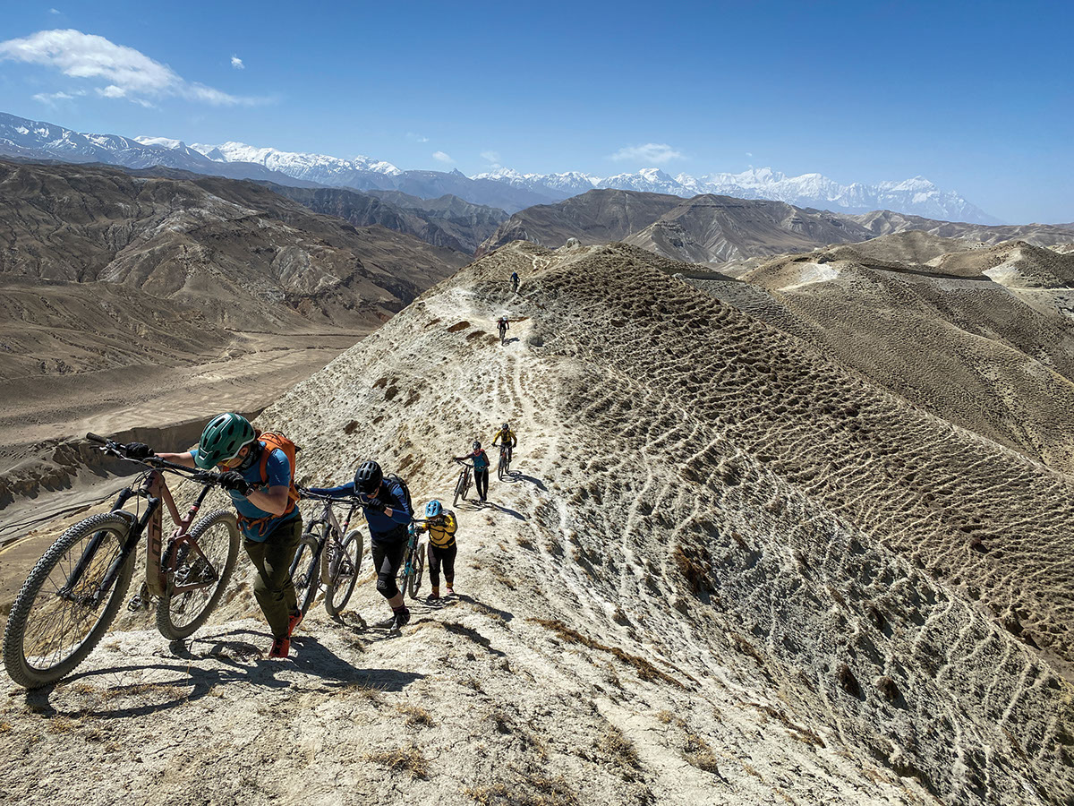 mountain biking in nepal