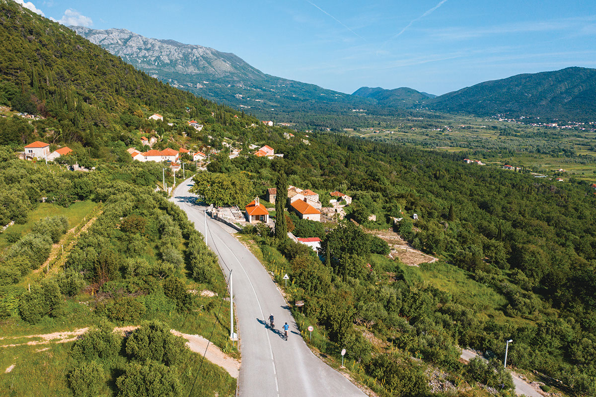 a gourmet bike tour along Croatia's Adriatic coast