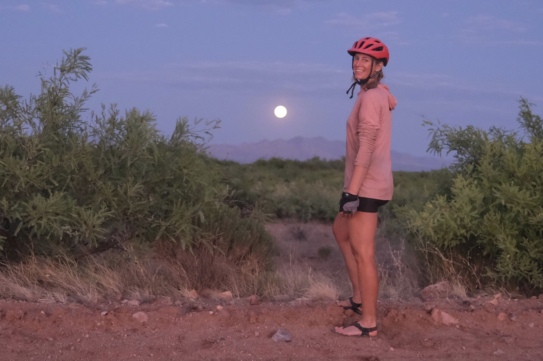 Full moon on the Chihuahuan Connector.