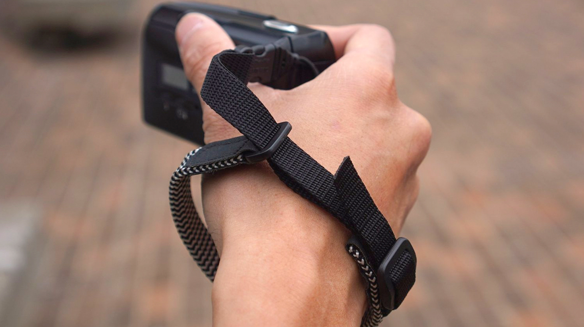 outer shell wrist strap