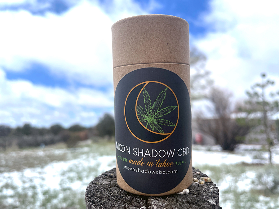 product photo of Moon Shadow CBD cardboard container