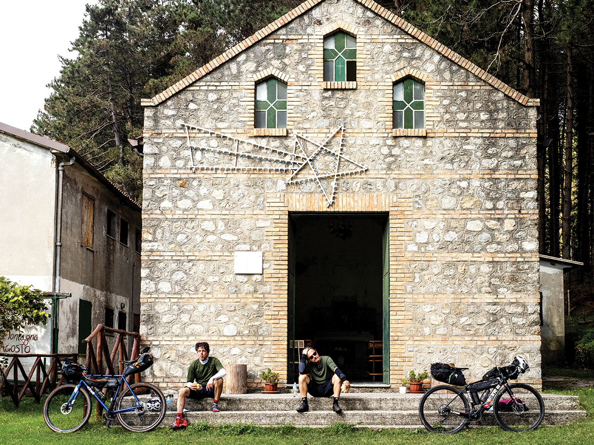 new italian bicycle touring route