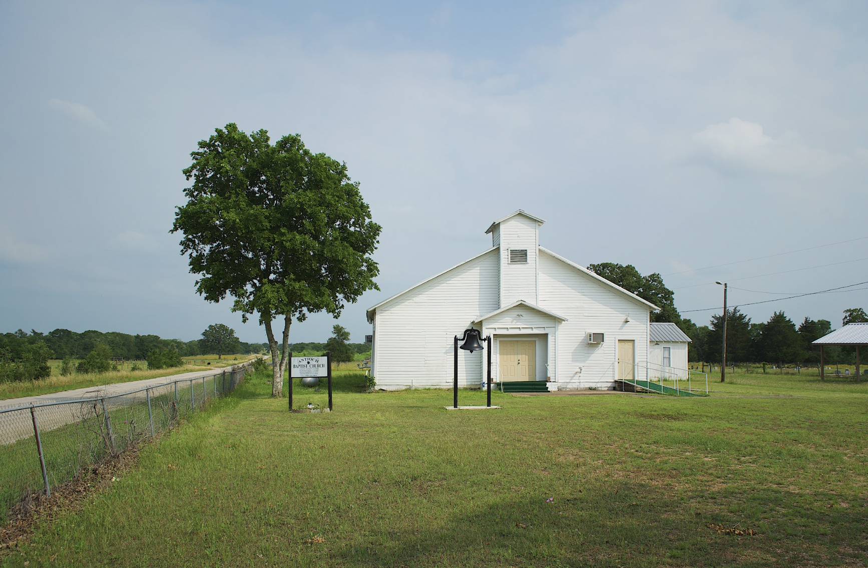 a white church