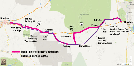 Map by Routes & Mapping Staff