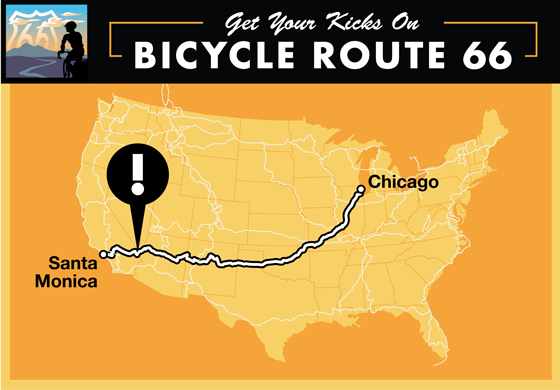 Bicycle Route 66 Call to Action