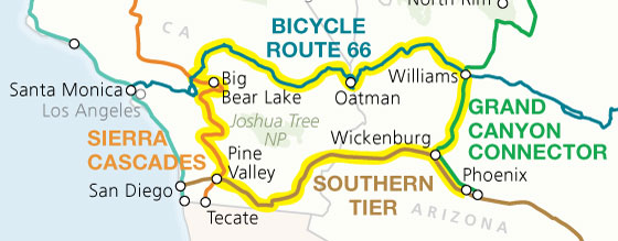 Map Graphic for Western Loop