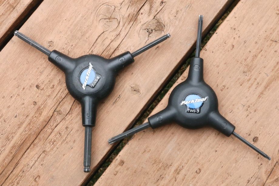 Park Tool three-way hex wrenches are vital to the home toolkit