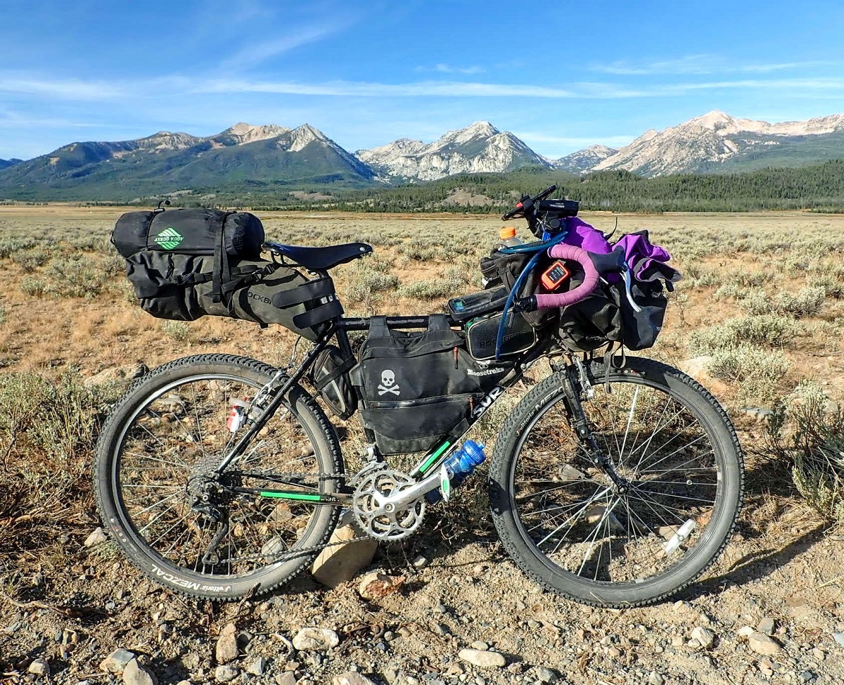 Alissa Bell bikepacks and gravel tour on her loaded Surly Long Haul Trucker