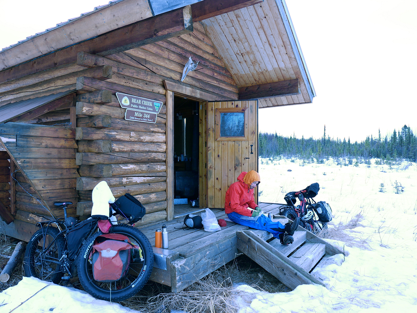 Cycling the Iditarod National Historic Trail