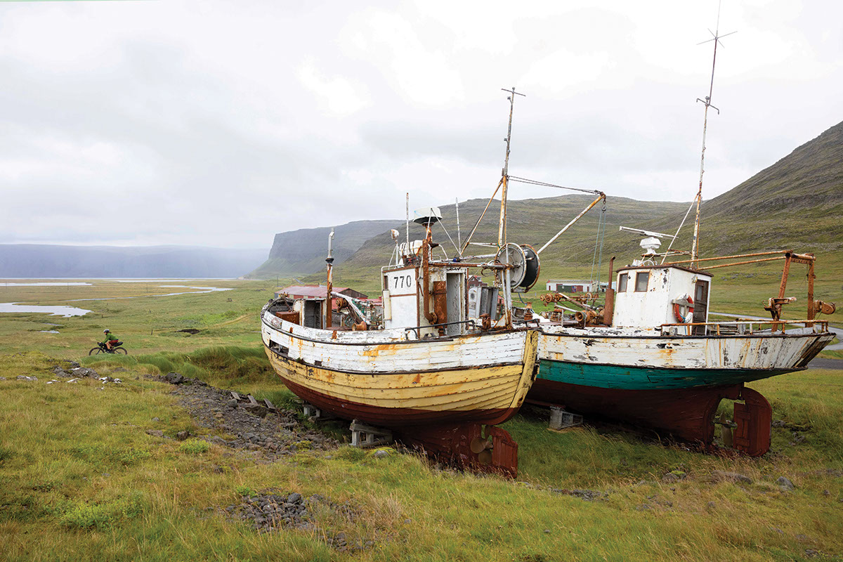 riding the Westfjords of Iceland