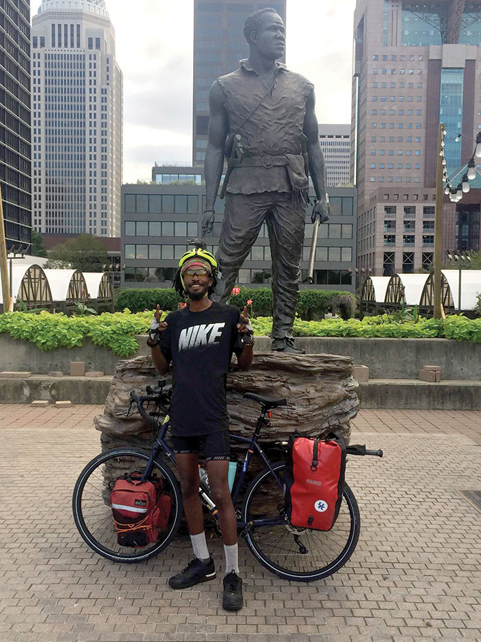 cross-country cycling with the Blackalachian