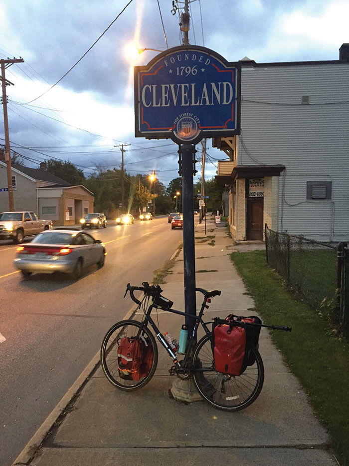 cross-country cycling with the Blackalachian