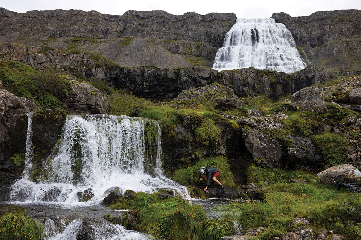 riding the Westfjords in Iceland