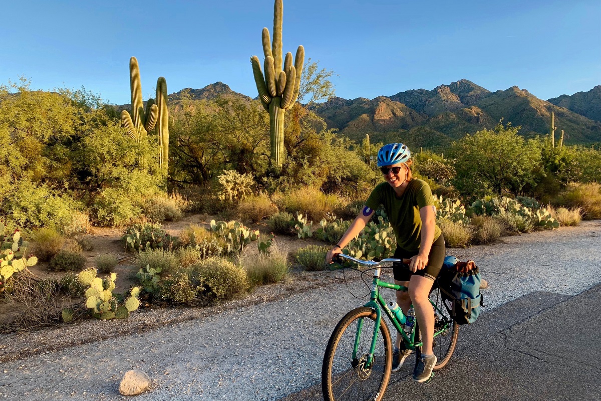 Sabino Canyon by bicycle