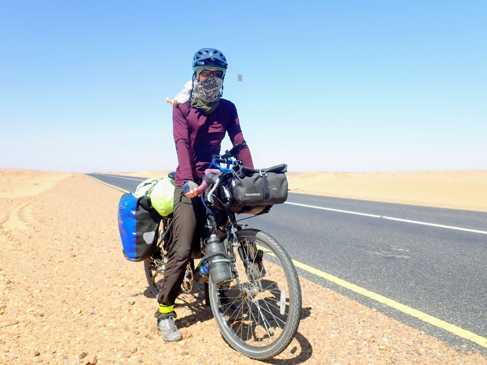 Cycling solo as a woman in Sudan