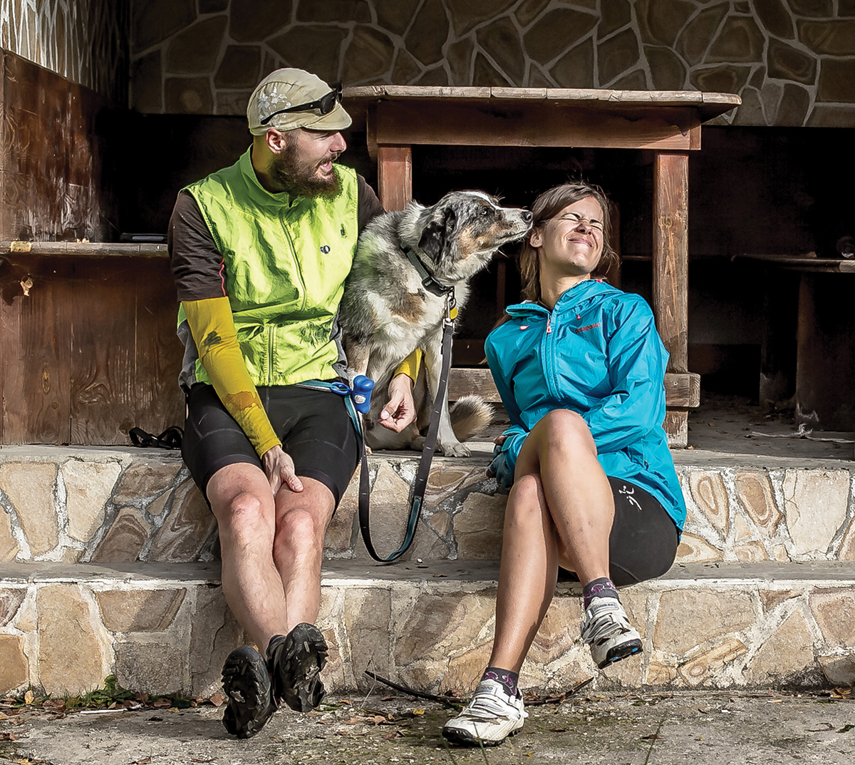 International bike touring with dogs