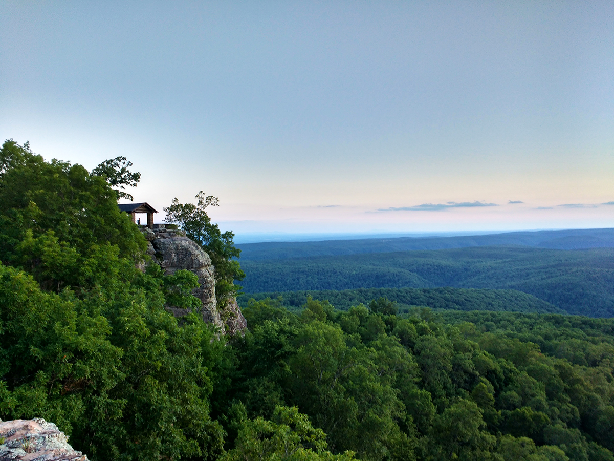 White Rock Mountain along the Arkansas High Country Bicycle Route