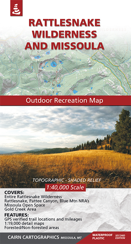 Rattlesnake Wilderness & Missoula Outdoor Recreation Map - Adventure  Cycling Association