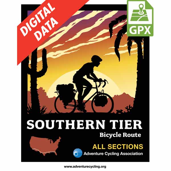 Southern Tier Map Set GPX Data - Bd 17 