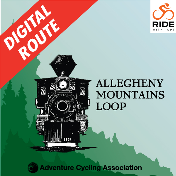 Allegheny Mountains Loop Digital Route