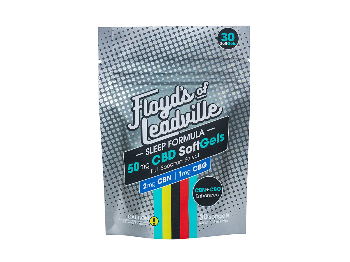 floyd's of leadville sleep formula cbd softgels