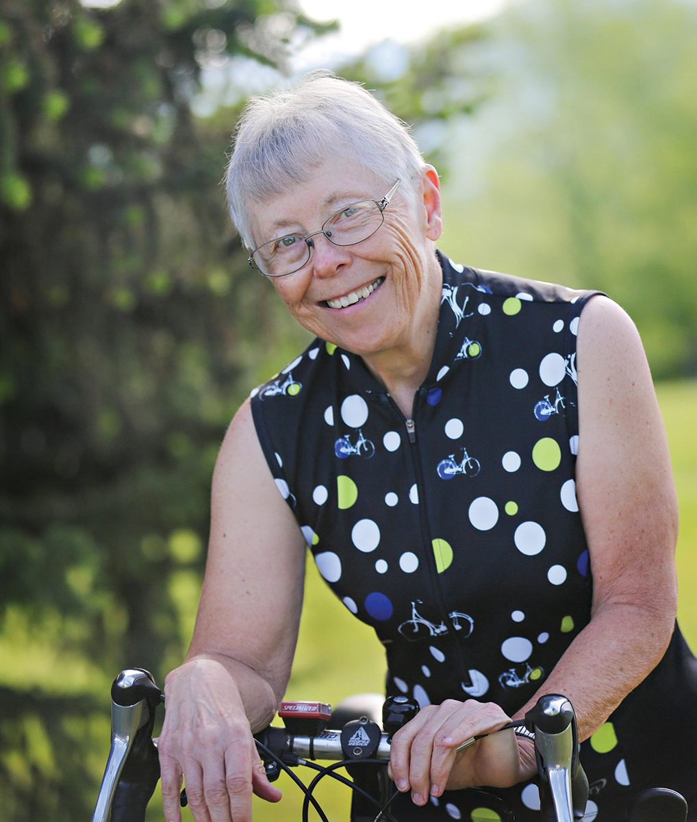 Adventure Cycling member Fran Stagg