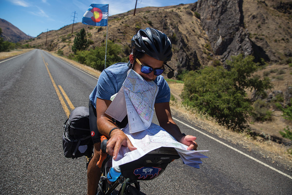 cross-country bicycle trip