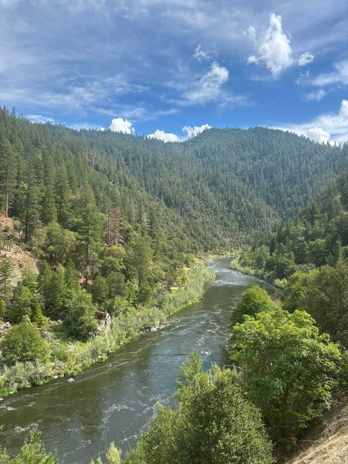 The mighty Klamath River